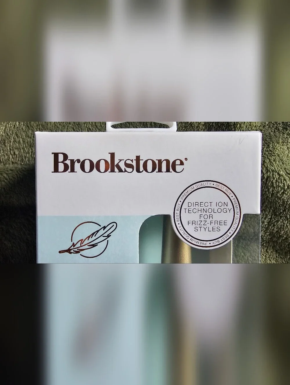 Brookstone Glamour Waves Conical Curling Wand
